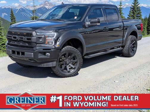 Agate Black Metallic 2020 Ford F-150 Lariat