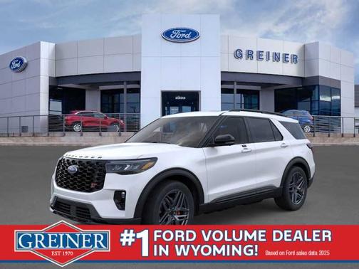 Star White 2026 Ford Explorer ST