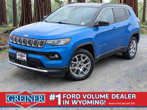 Hydro Blue Pearlcoat 2025 Jeep Compass Limited