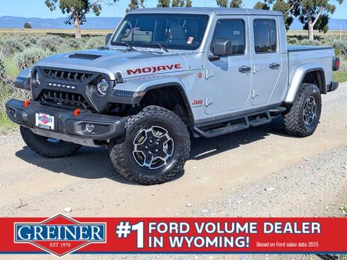 Silver Zynith Clearcoat 2023 Jeep Gladiator Mojave