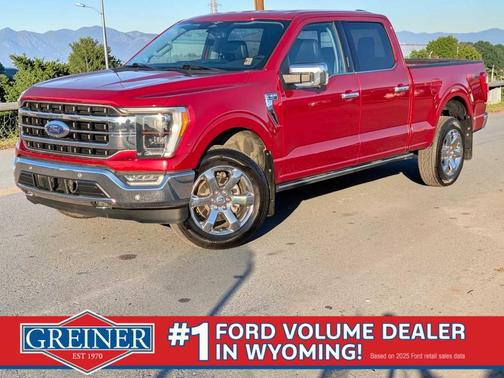 Rapid Red Metallic Tinted Clearcoat 2023 Ford F-150 Lariat