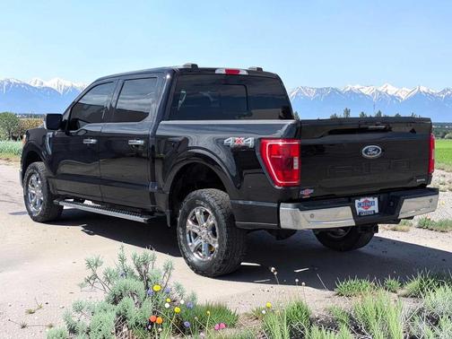 Agate Black Metallic 2021 Ford F-150 XLT