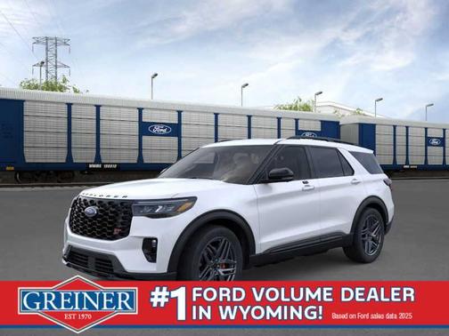 White 2026 Ford Explorer ST