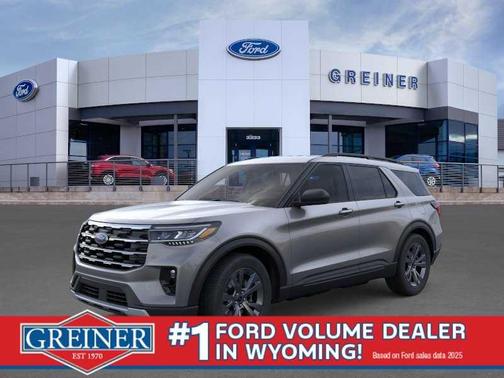 Gray 2026 Ford Explorer Active