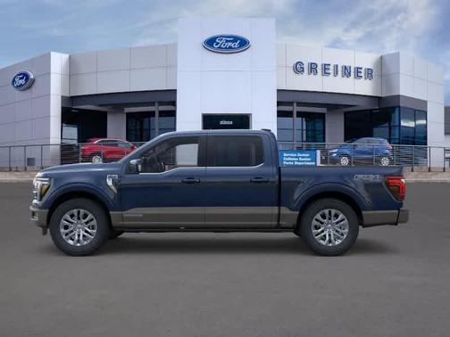 Blue 2026 Ford F-150 King Ranch
