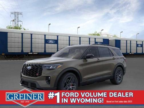 Gray 2026 Ford Explorer ST
