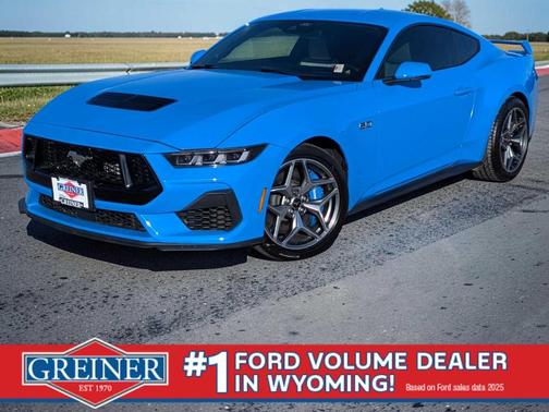 Grabber Blue 2024 Ford Mustang GT Premium