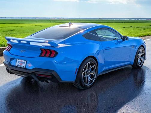 Grabber Blue 2024 Ford Mustang GT Premium