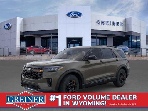 Gray 2026 Ford Explorer Tremor