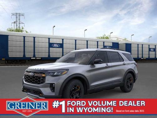 Gray 2026 Ford Explorer Tremor