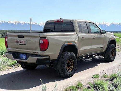 Beige 2024 GMC Canyon AT4X