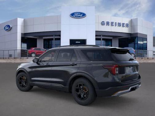 Agate Black Metallic 2026 Ford Explorer Tremor