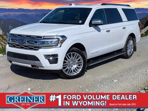 Star White 2024 Ford Expedition Max Platinum
