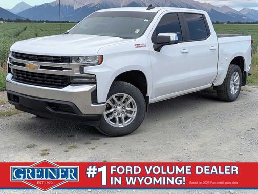 White 2020 Chevrolet Silverado 1500 LT