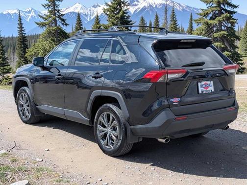Midnight Black Metallic 2024 Toyota RAV4 Hybrid XLE Premium