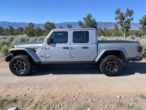 Billet Silver Metallic Clearcoat 2020 Jeep Gladiator Rubicon