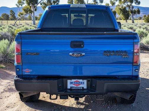Blue Flame Metallic 2012 Ford F-150 SVT Raptor