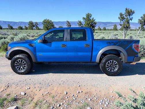 Blue Flame Metallic 2012 Ford F-150 SVT Raptor