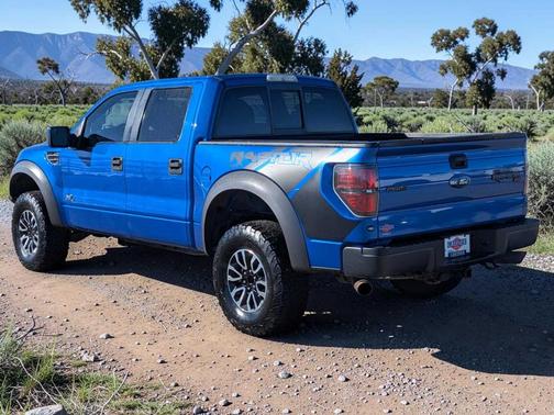 Blue Flame Metallic 2012 Ford F-150 SVT Raptor