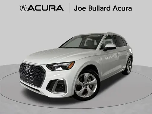 Ibis White 2022 Audi Q5 45 S line Premium