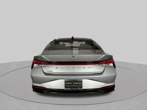 Shimmering Silver 2021 Hyundai ELANTRA SEL