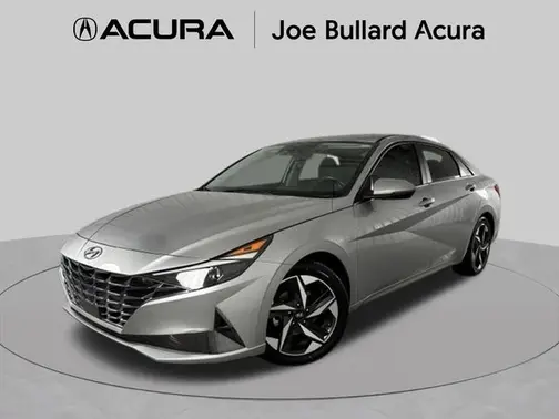 Shimmering Silver 2021 Hyundai ELANTRA SEL