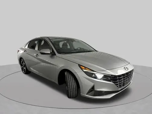 Shimmering Silver 2021 Hyundai ELANTRA SEL