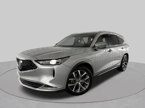 Lunar Silver Metallic 2023 Acura MDX TECH