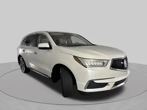 White Diamond Pearl 2017 Acura MDX 3.5L