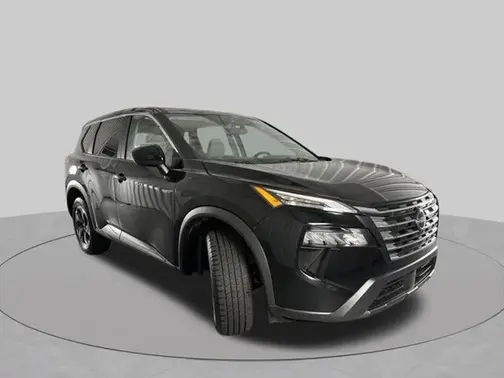 Super Black 2025 Nissan Rogue SV