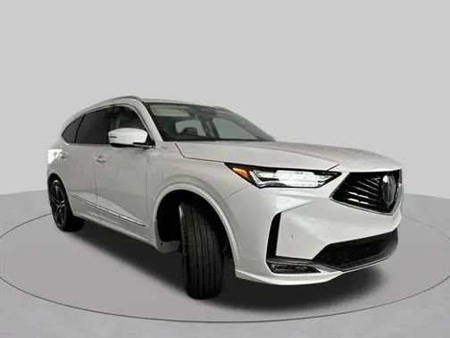 Platinum White Pearl 2026 Acura MDX Advance Package
