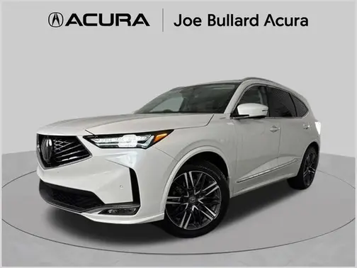 Platinum White Pearl 2026 Acura MDX Advance Package