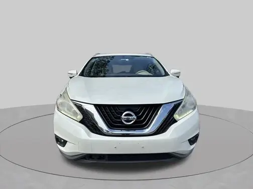 Pearl White 2015 Nissan Murano Platinum