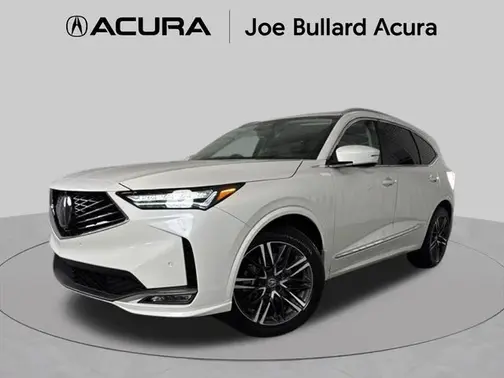 Platinum White Pearl 2026 Acura MDX SH-AWD with Advance Package