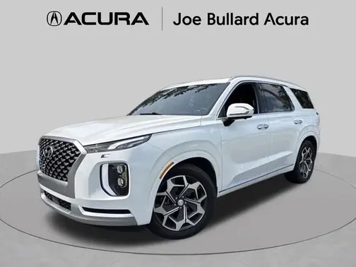 White 2021 Hyundai PALISADE Calligraphy