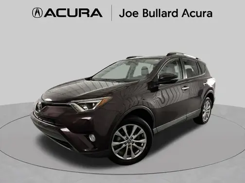 Black Currant 2018 Toyota RAV4 Limited