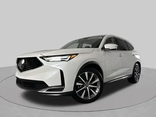 Platinum White Pearl 2026 Acura MDX with Technology Package