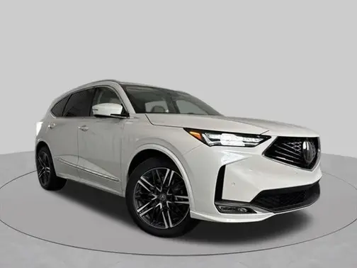 Platinum White Pearl 2026 Acura MDX Advance Package