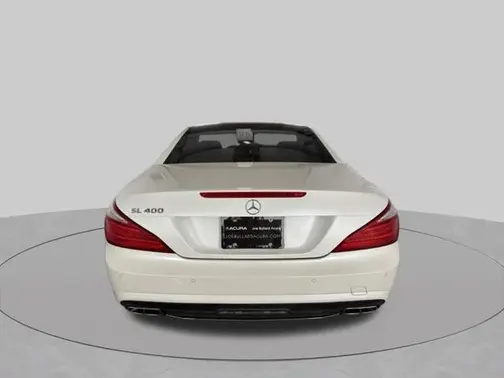 designo Diamond White Metallic 2015 Mercedes-Benz SL-Class SL 400 Roadster