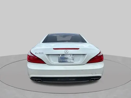 designo Diamond White Metallic 2015 Mercedes-Benz SL-Class SL 400 Roadster