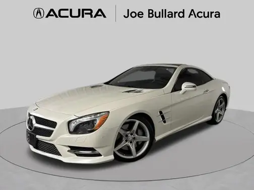 designo Diamond White Metallic 2015 Mercedes-Benz SL-Class SL 400 Roadster