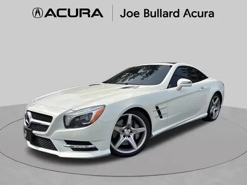 designo Diamond White Metallic 2015 Mercedes-Benz SL-Class SL 400 Roadster