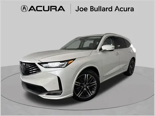 Platinum White Pearl 2026 Acura MDX Advance Package