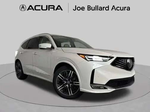 Platinum White 2026 Acura MDX Advance Package