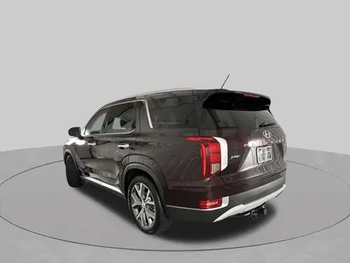 Burgundy 2021 Hyundai PALISADE SEL