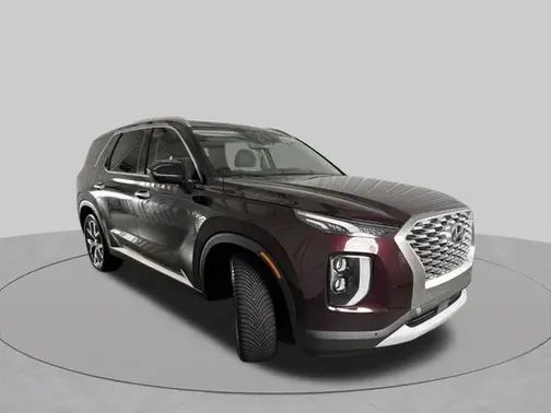 Burgundy 2021 Hyundai PALISADE SEL