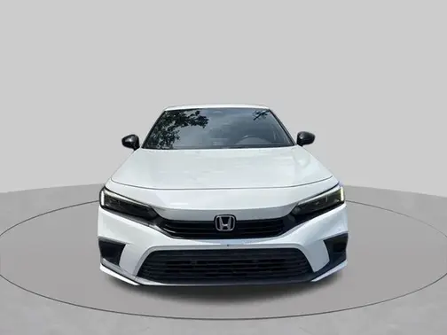Platinum White Pearl 2022 Honda Civic Sport
