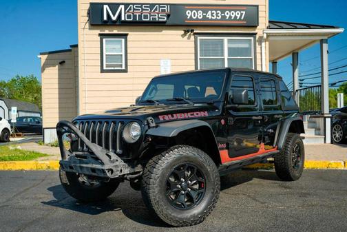 Black 2018 Jeep Wrangler Unlimited Rubicon