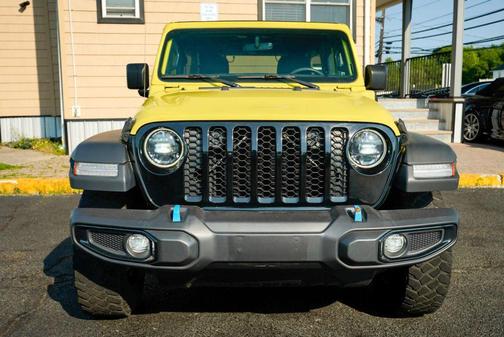 Yellow 2023 Jeep Wrangler 4xe Willys