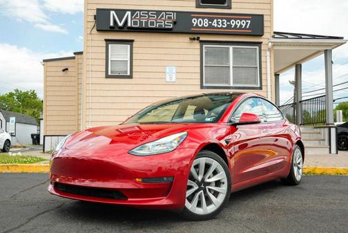 Red 2023 Tesla Model 3 Standard Range